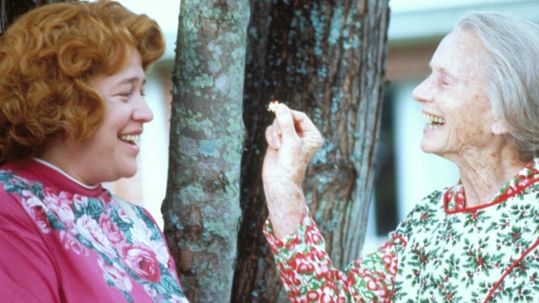 Evelyn and Ninny laughing