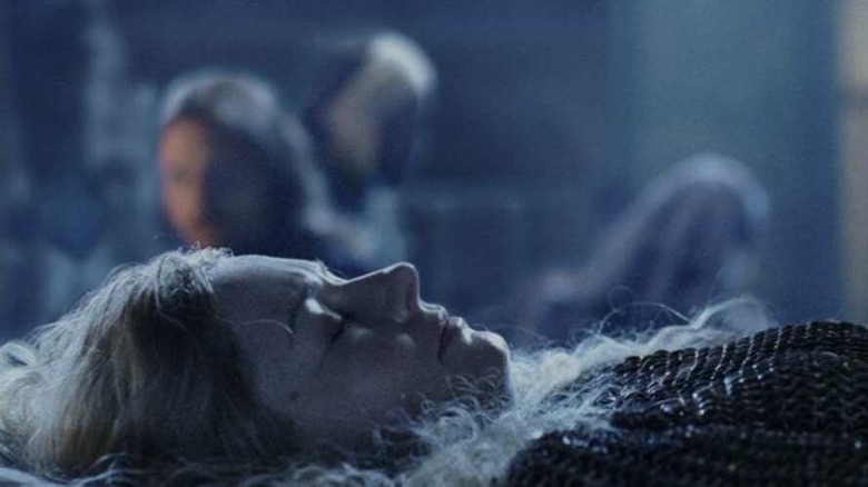 Eowyn lays in the Houses of Healing