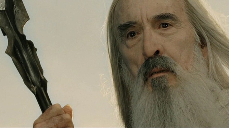 Saruman stands defeated