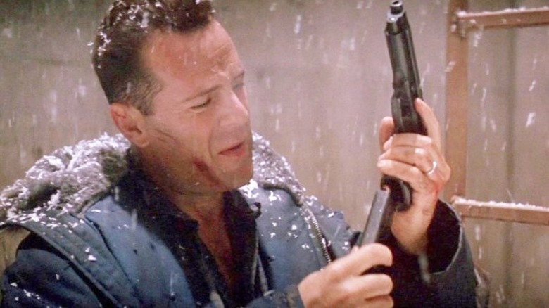 John McClane loading gun