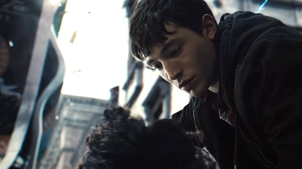 Barry rescues Iris in the Snyder Cut