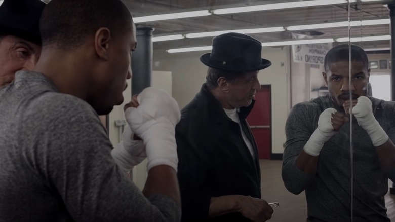 Creed and Rocky training