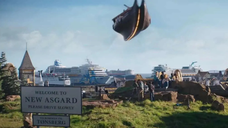 New Asgard ship lands