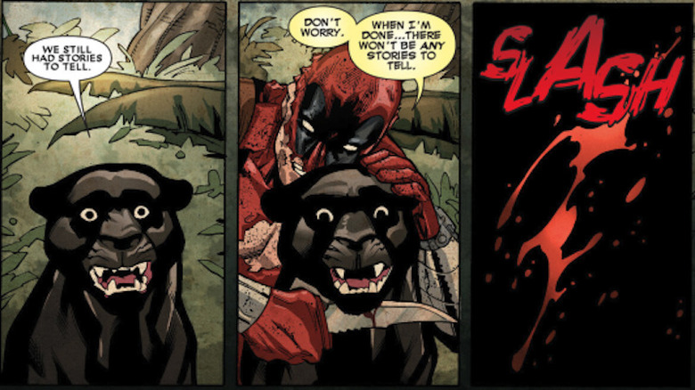 Deadpool killing Bagheera 