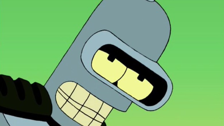 Bender looking cool