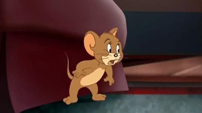 Jerry the Mouse sneaking around