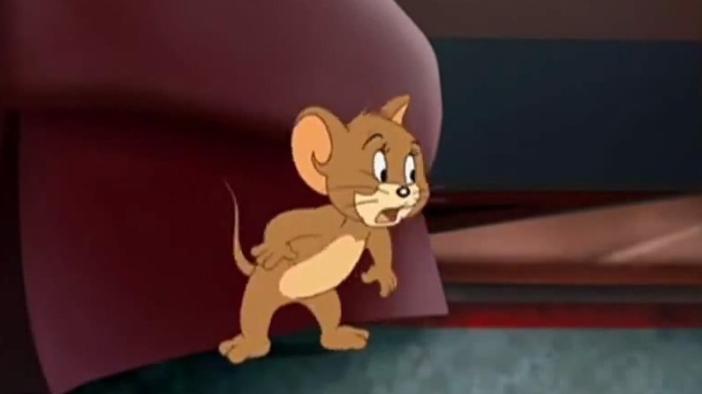 Jerry the Mouse sneaking around