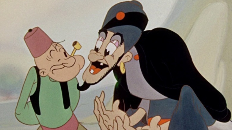 Popeye with a genie