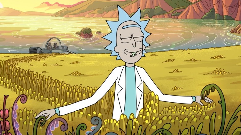 Rick has a zen moment