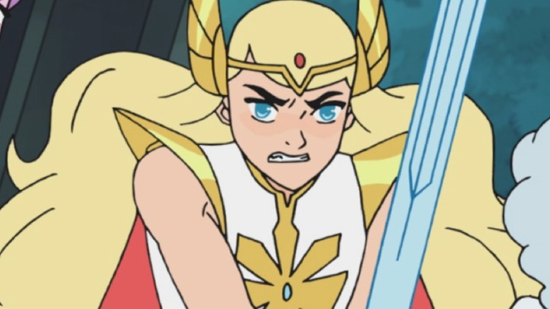 She-Ra wields her sword