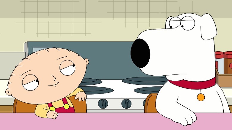 Stewie and Brian