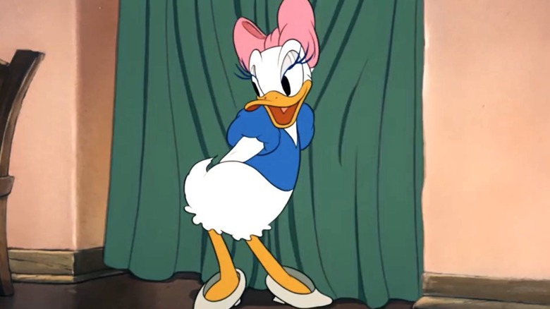 Daisy Duck smiling