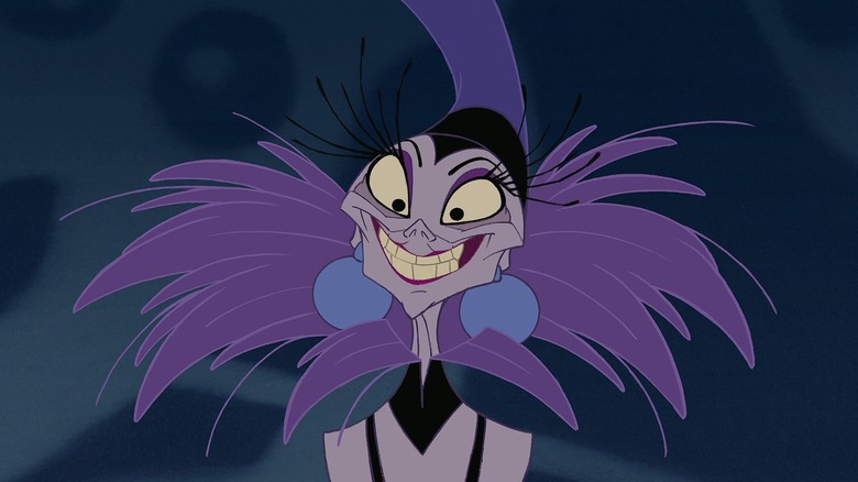 Yzma smiling