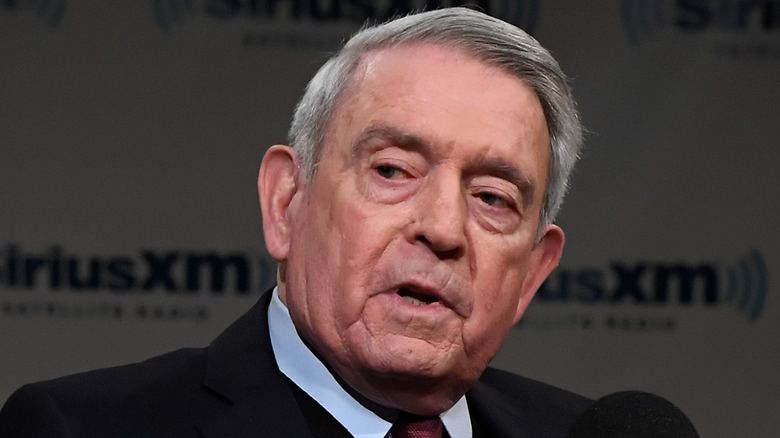 Dan Rather turns his head