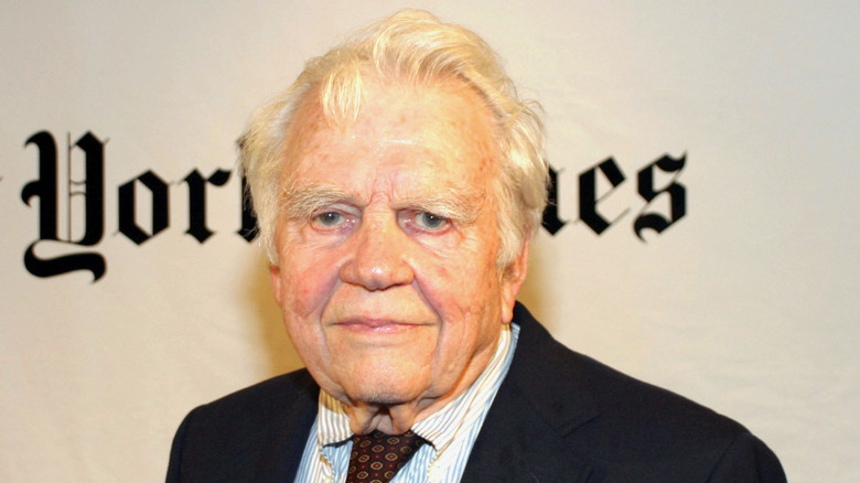 Andy Rooney reacts