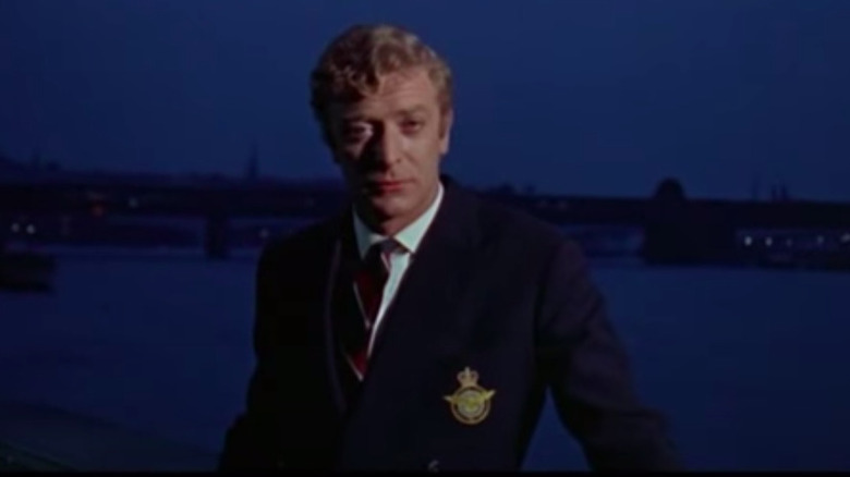 Michael Caine breaking the fourth wall in Alfie