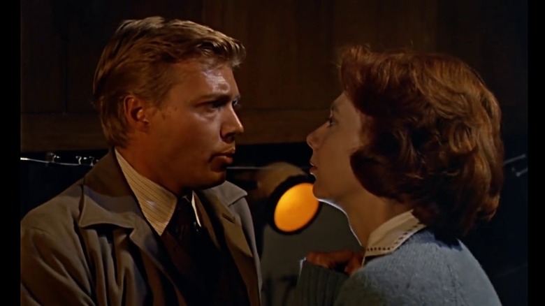 Carl Boehm and Anna Massey in Peeping Tom