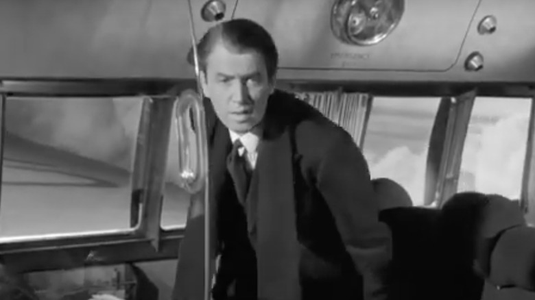 James Stewart on airplane