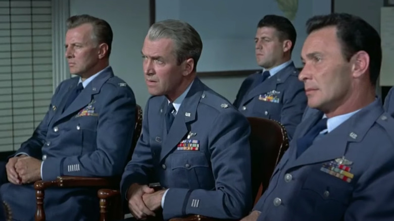 James Stewart in Air Force audience