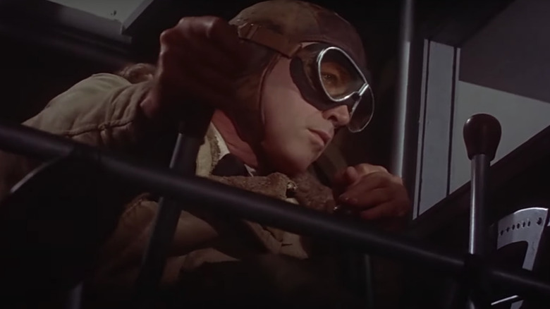 James Stewart in airplane