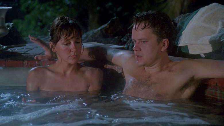 Cynthia Stevenson and Tim Robbins