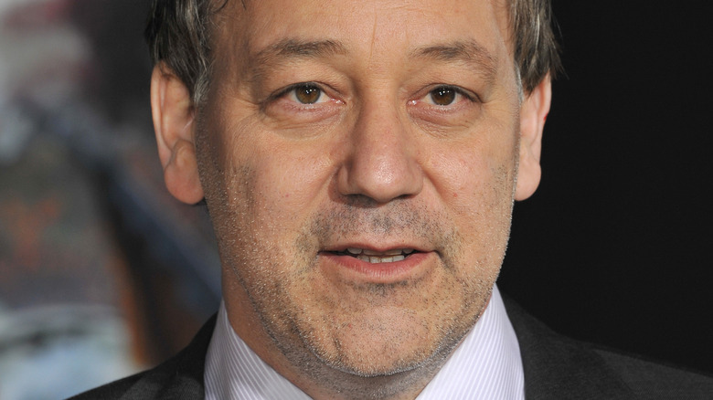 Sam Raimi smiling