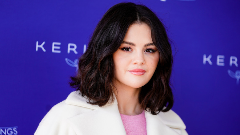 Selena Gomez on the red carpet for the Palm Springs International Film Festival on January 4, 2025