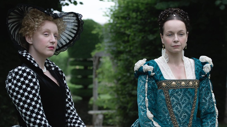 Diane de Poitiers and Catherine Medici