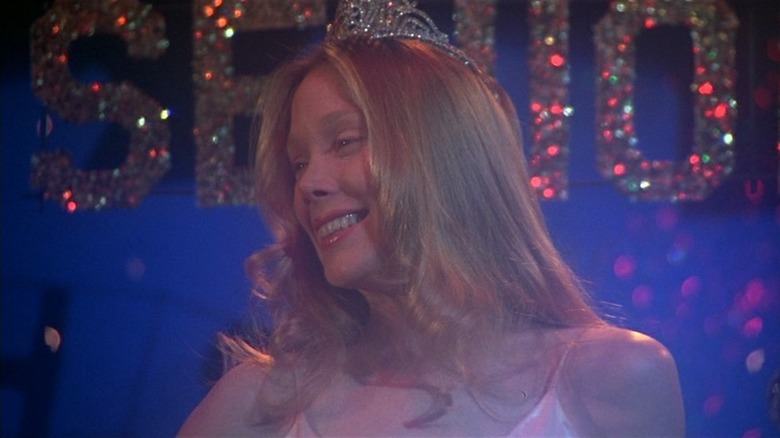 Prom Queen Carrie White smiles