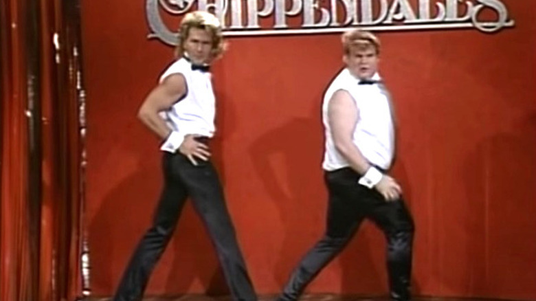 Chris Farley Dancing