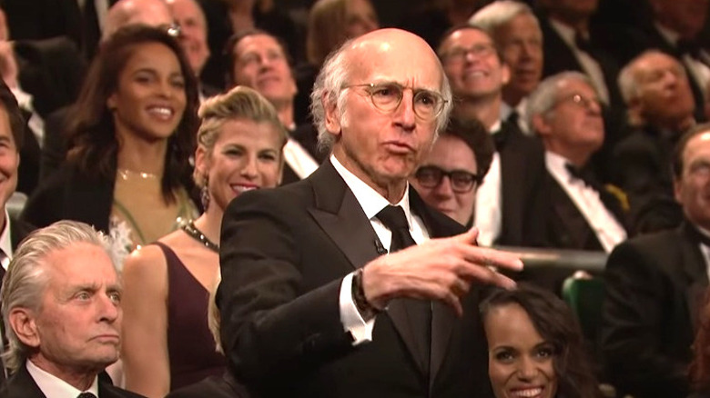 Larry David Responding