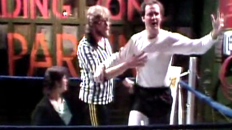 Andy Kaufman gloating