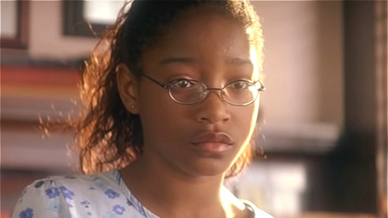 Keke Palmer looks serious