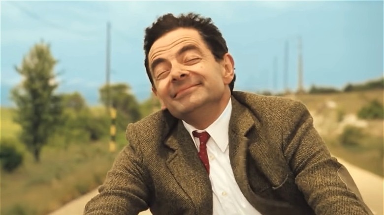 Mr. Bean smiling