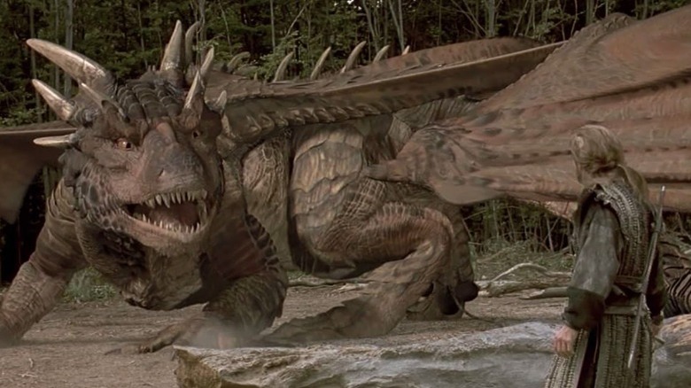 The Dragon from DragonHeart