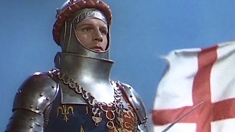 Laurence Olivier as King Henry V of England