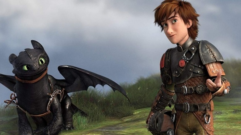 Hiccup and Toothless