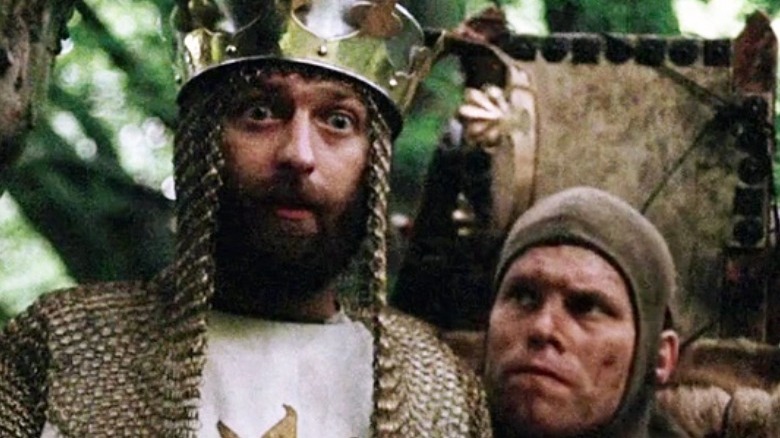 Graham Chapman and Terry Gilliam