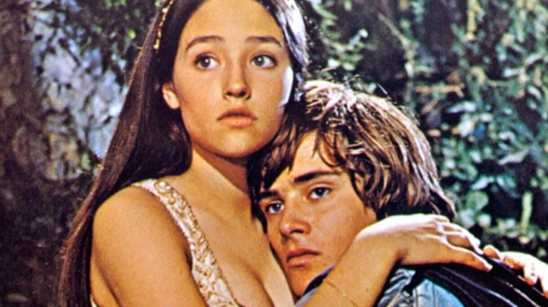 Leonard Whiting and Olivia Hussey in Romeo and Juliet