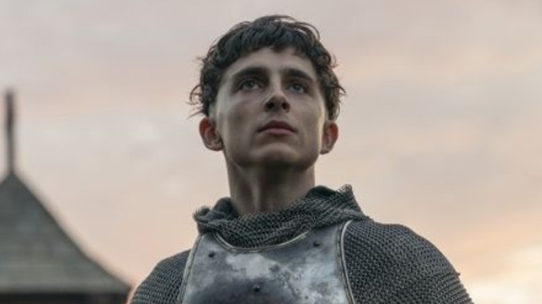 Timothée Chalamet in The King