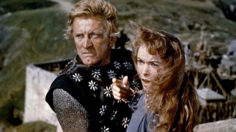 Kirk Douglas in The Vikings