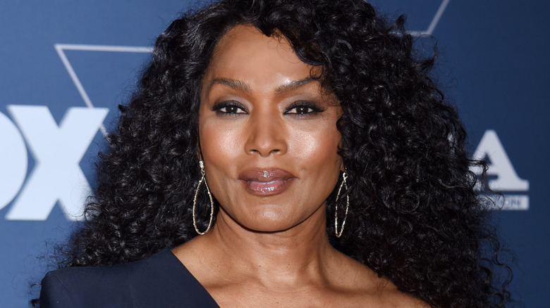 Angela Bassett smiling