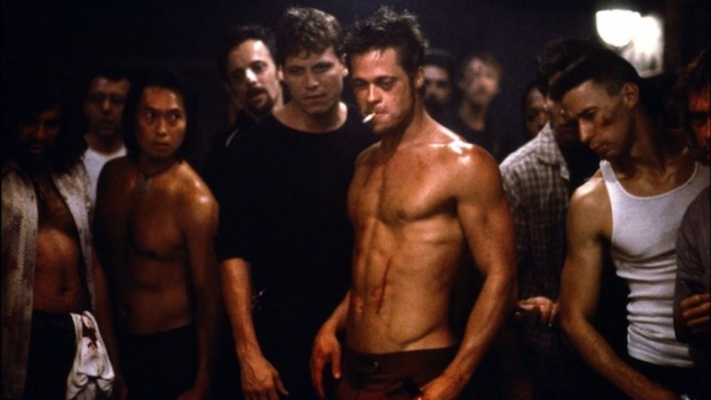 Brad Pitt in Fight Club