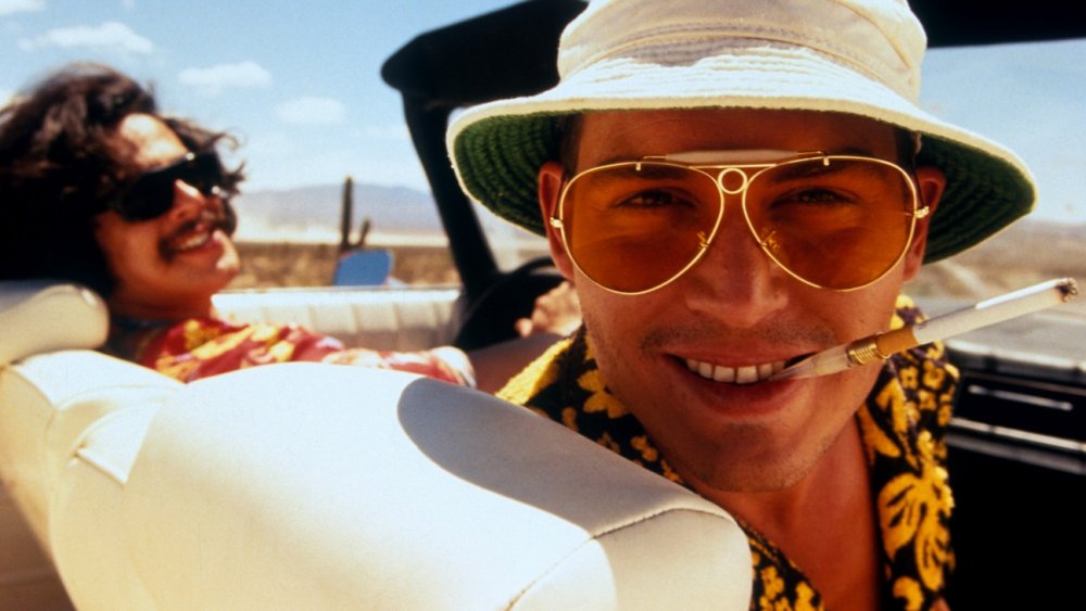 Benicio del Toro and Johnny Depp in Fear and Loathing in Las Vegas