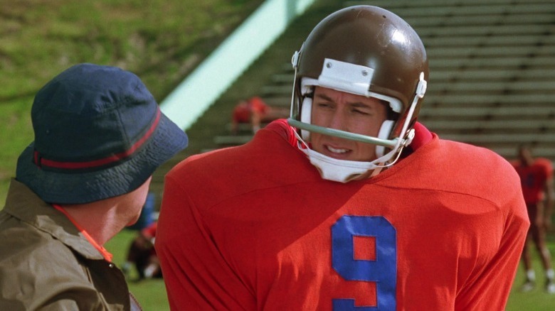 Bobby Boucher looking at Coach Klein