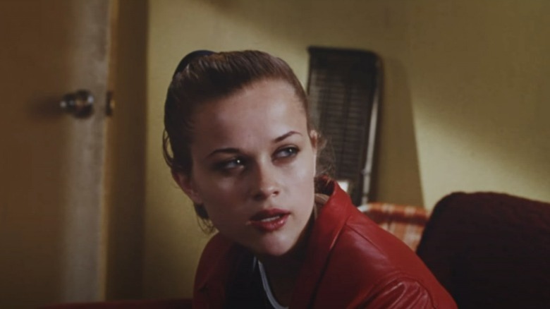 Reese Witherspoon scowls in "Freeway"