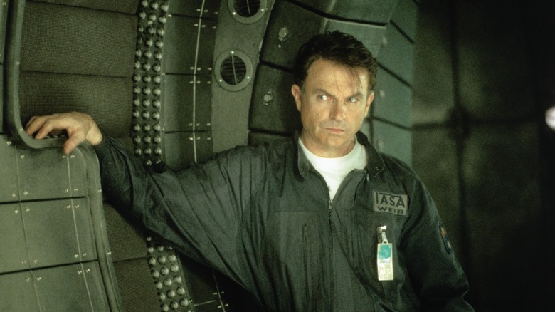 Dr. William Weir looks distressed in "Event Horizon" (1997)