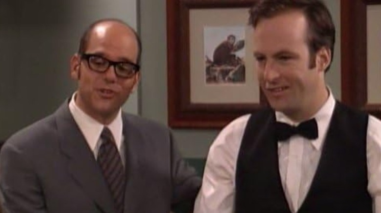 David Cross and Bob Odenkirk in a sketch