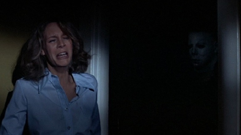 Laurie Strode and Michael Myers