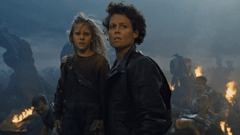 Ripley and Newt together